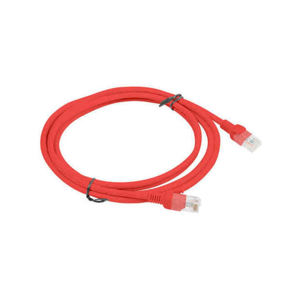 UTP Category 6 Rigid Network Cable Lanberg Red