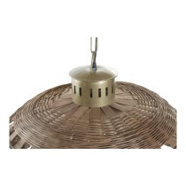 Suspension DKD Home Decor Marron Multicouleur Doré Métal osier 50 W 220 V 72 x 72 x 44 cm