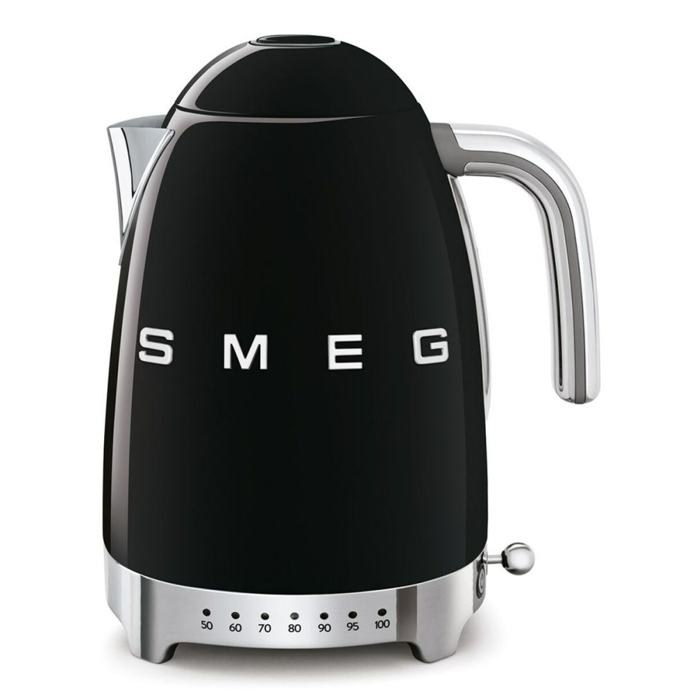 Kettle Smeg KLF04BLEU Black Stainless steel plástico,acero inoxidable 2400 W 1,7 L