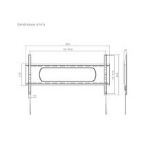 TV Mount TM Electron 43” 90" 80 kg