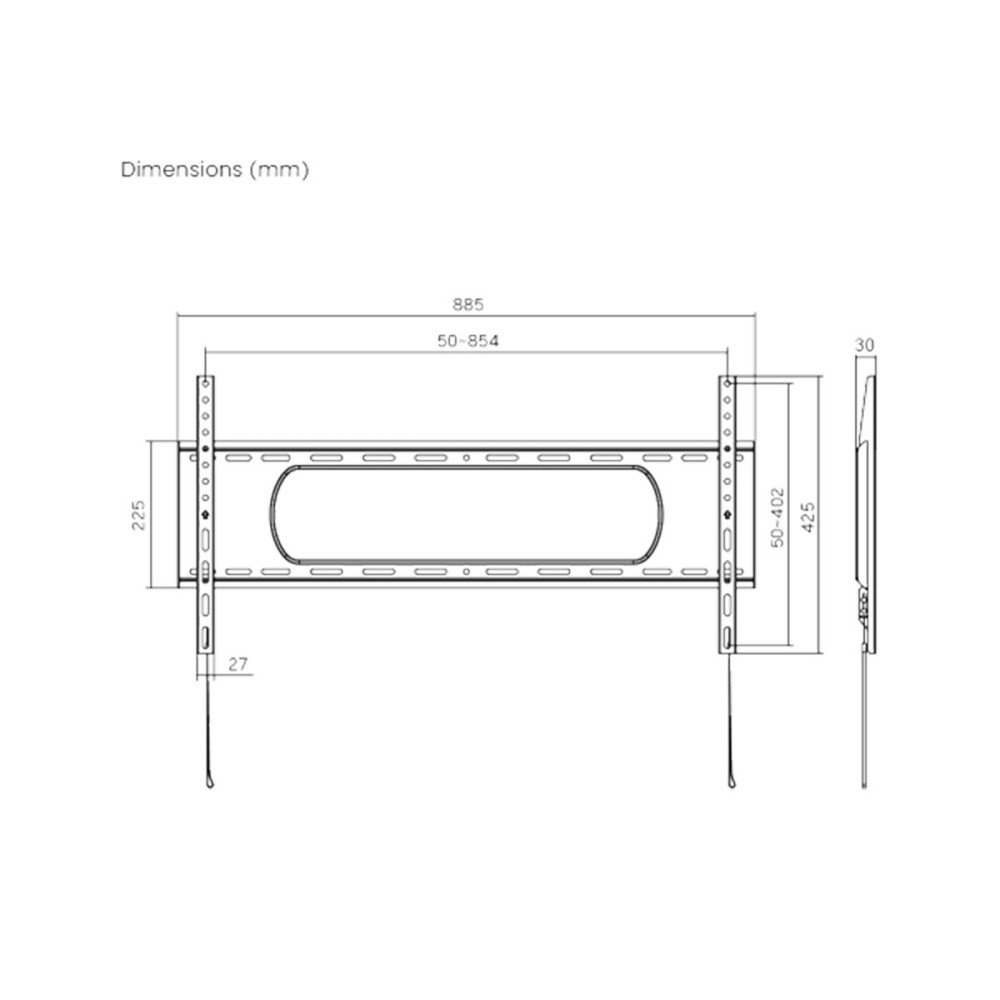 TV Mount TM Electron 43” 90" 80 kg