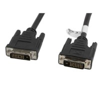 DVI-Kabel Lanberg Stecker/Stecker Schwarz