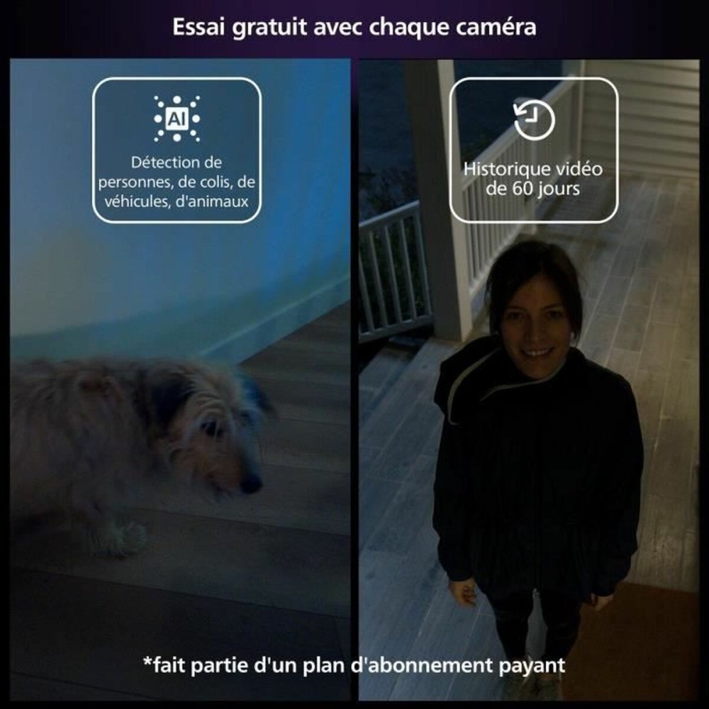 Simulierte Überwachungskamera Philips
