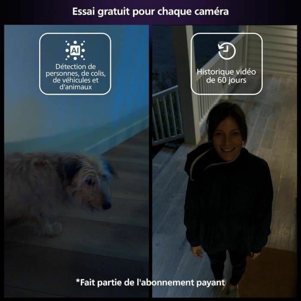 Simulierte Überwachungskamera Philips