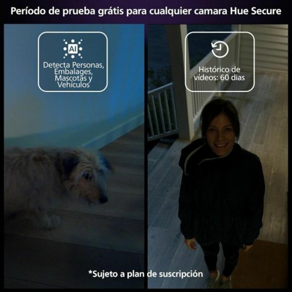 Simulierte Überwachungskamera Philips
