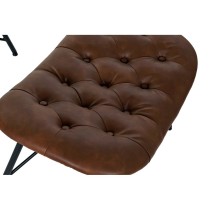 Fauteuil DKD Home Decor 8424001802418 Marron Noir Multicouleur Métal 69 x 83 x 85 cm