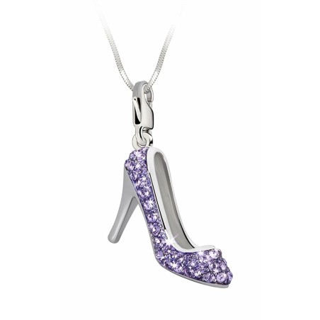 Pendentif Femme Glamour GS3-19  Violet (4 cm)