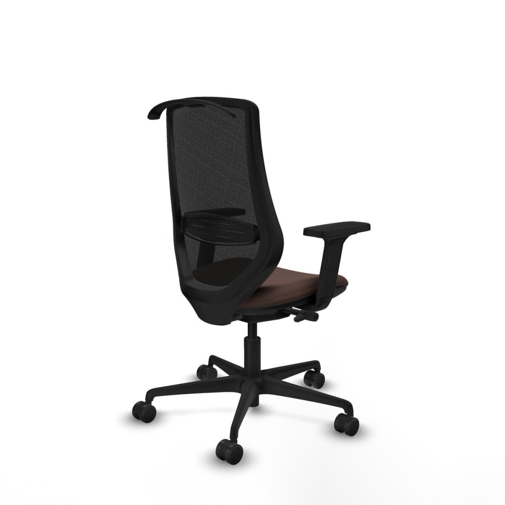 Chaise de Bureau Mardos traslack Piqueras y Crespo D036N0H Noir Brun foncé