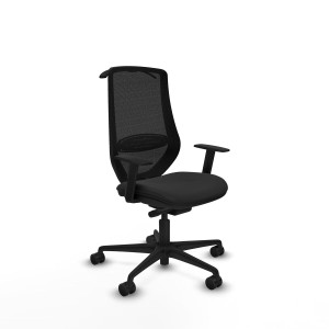 Chaise de Bureau Mardos traslack Piqueras y Crespo D036N0H Noir