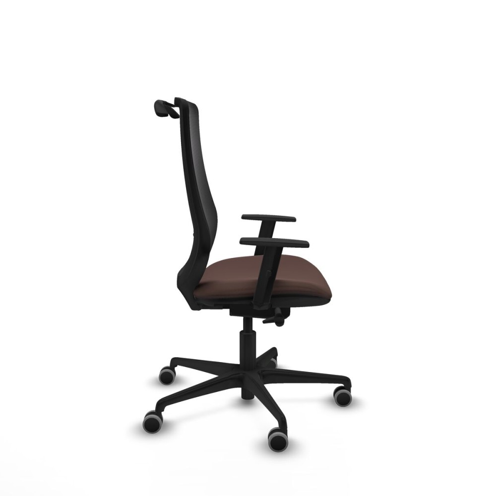 Chaise de Bureau Mardos traslack Piqueras y Crespo D036G0H Noir Brun foncé