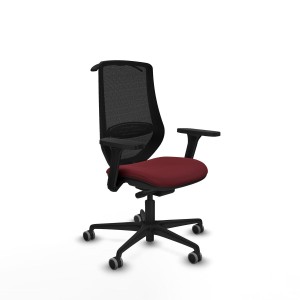Chaise de Bureau Mardos traslack Piqueras y Crespo D036G0H Bordeaux
