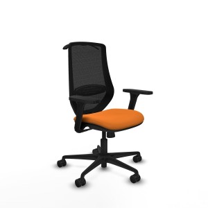 Chaise de Bureau Mardos Piqueras y Crespo D036N0H Orange