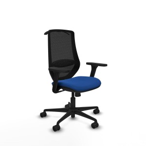 Chaise de Bureau Mardos Piqueras y Crespo D036N0H Bleu