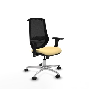 Office Chair Mardos Piqueras y Crespo D086N0H Cream