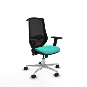 Chaise de Bureau Mardos Piqueras y Crespo D086N0H Turquoise