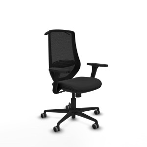 Chaise de Bureau Mardos Piqueras y Crespo D036G0H Noir