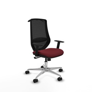 Chaise de Bureau Mardos Piqueras y Crespo D086N0H Bordeaux