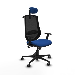 Bürostuhl mit Kopfstütze Mardos Piqueras y Crespo D036G2H Blau