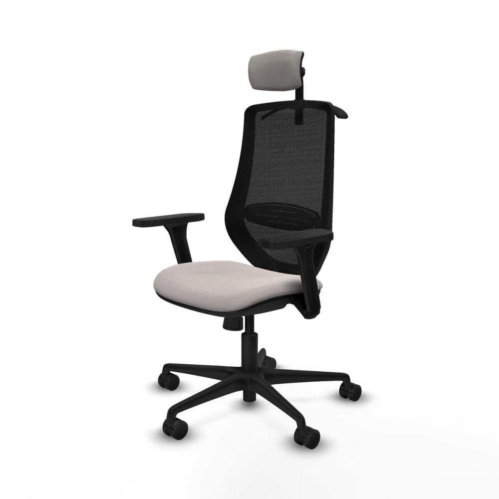 Chaise de Bureau avec Appui-tête Mardos Piqueras y Crespo D036N2H Blanc