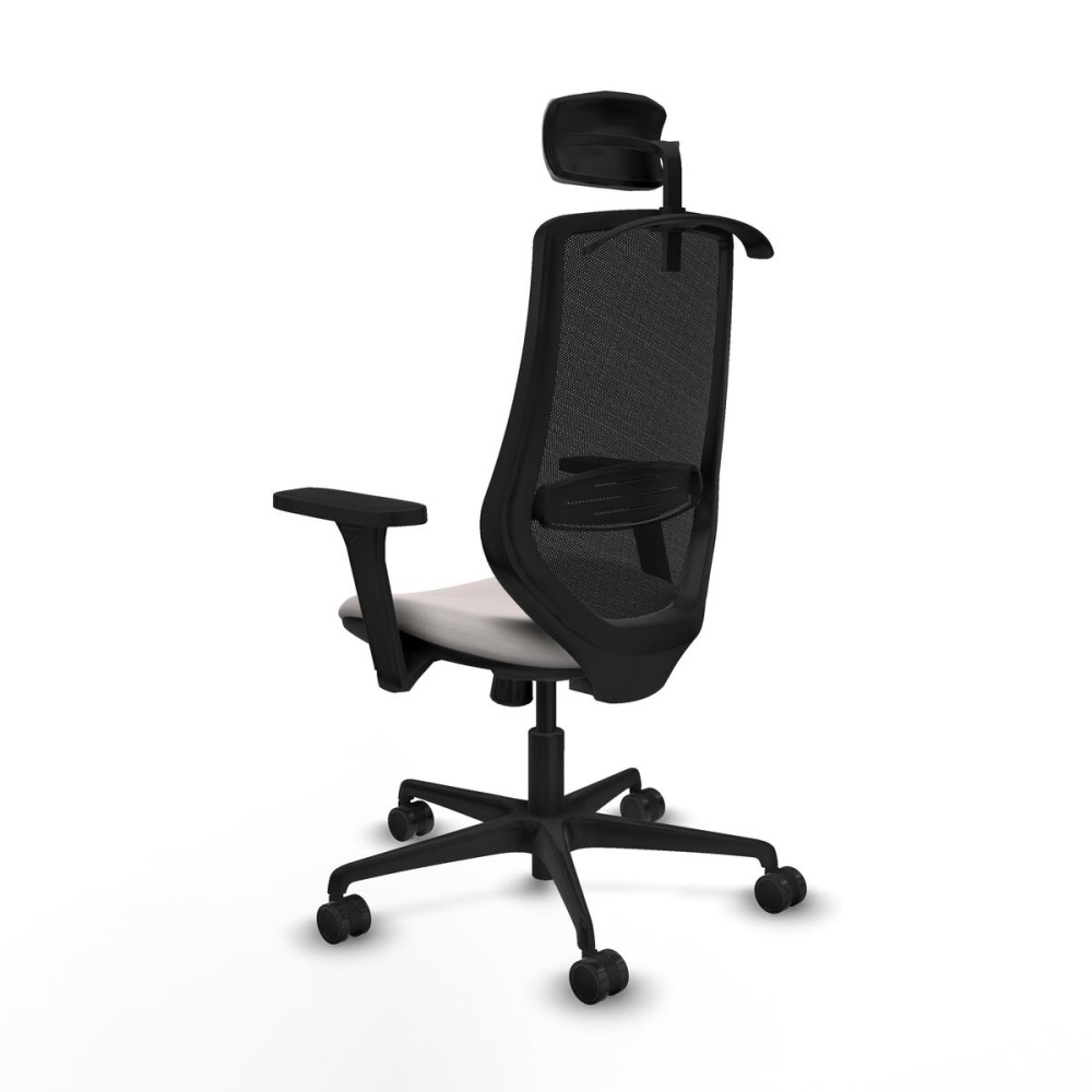 Chaise de Bureau avec Appui-tête Mardos Piqueras y Crespo D036N2H Blanc