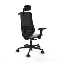 Chaise de Bureau avec Appui-tête Mardos Piqueras y Crespo D036N2H Blanc
