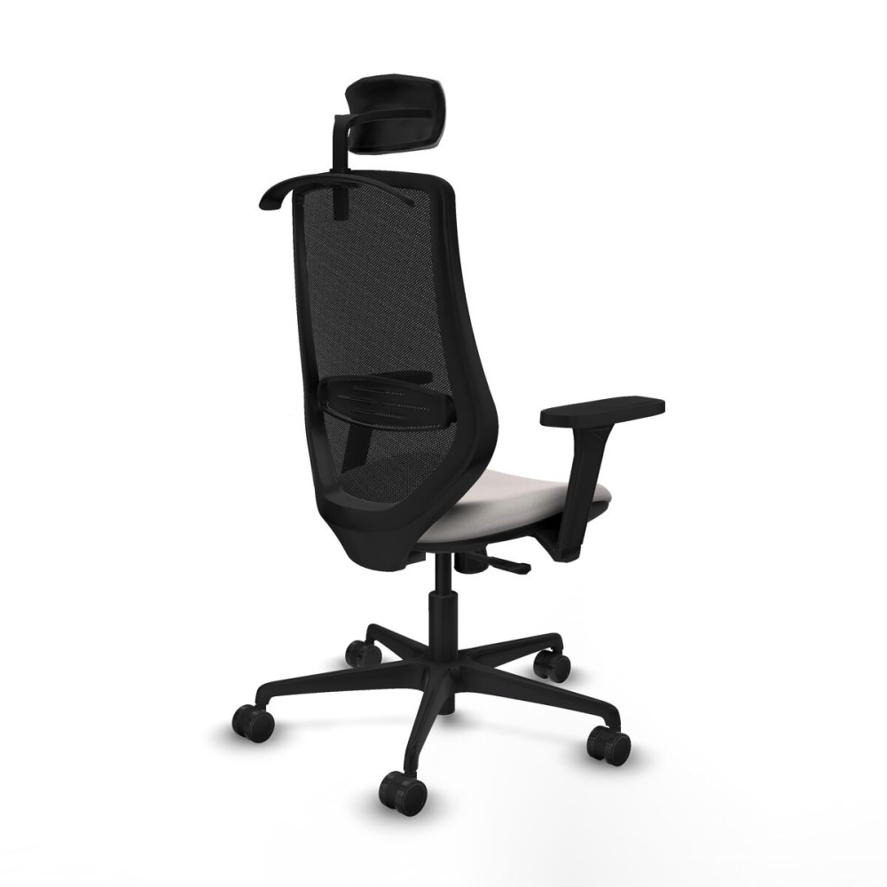 Chaise de Bureau avec Appui-tête Mardos Piqueras y Crespo D036N2H Blanc