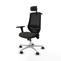Office Chair with Headrest Mardos Piqueras y Crespo D086N2H Black