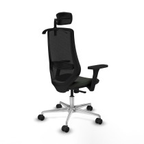 Office Chair with Headrest Mardos Piqueras y Crespo D086N2H Black