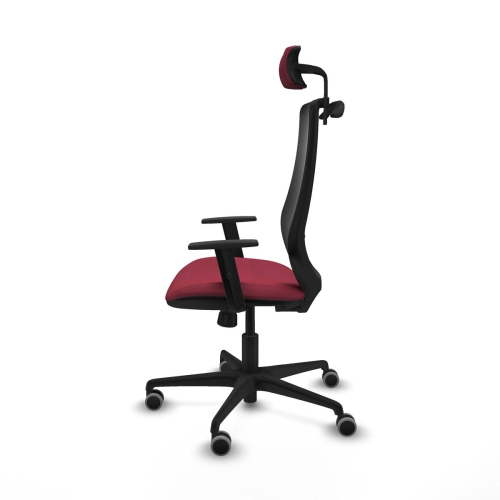 Chaise de Bureau avec Appui-tête Mardos Piqueras y Crespo D036G2H Bordeaux