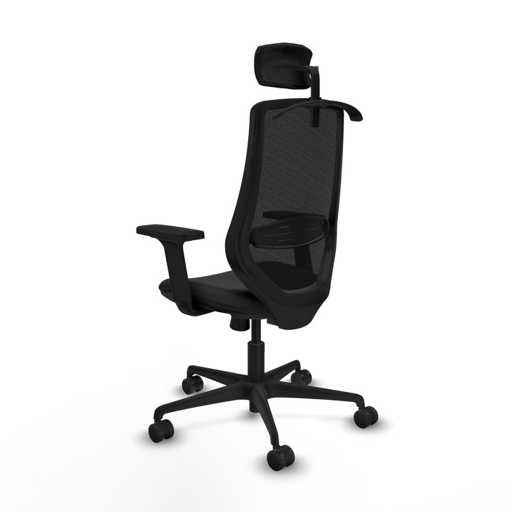 Office Chair with Headrest Mardos Piqueras y Crespo D036N2H Black