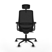 Office Chair with Headrest Mardos Piqueras y Crespo D036N2H Black