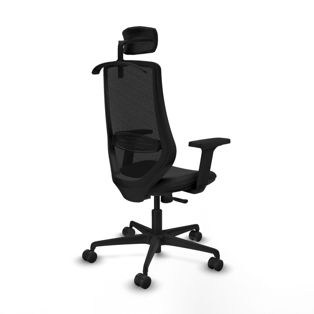 Office Chair with Headrest Mardos Piqueras y Crespo D036N2H Black