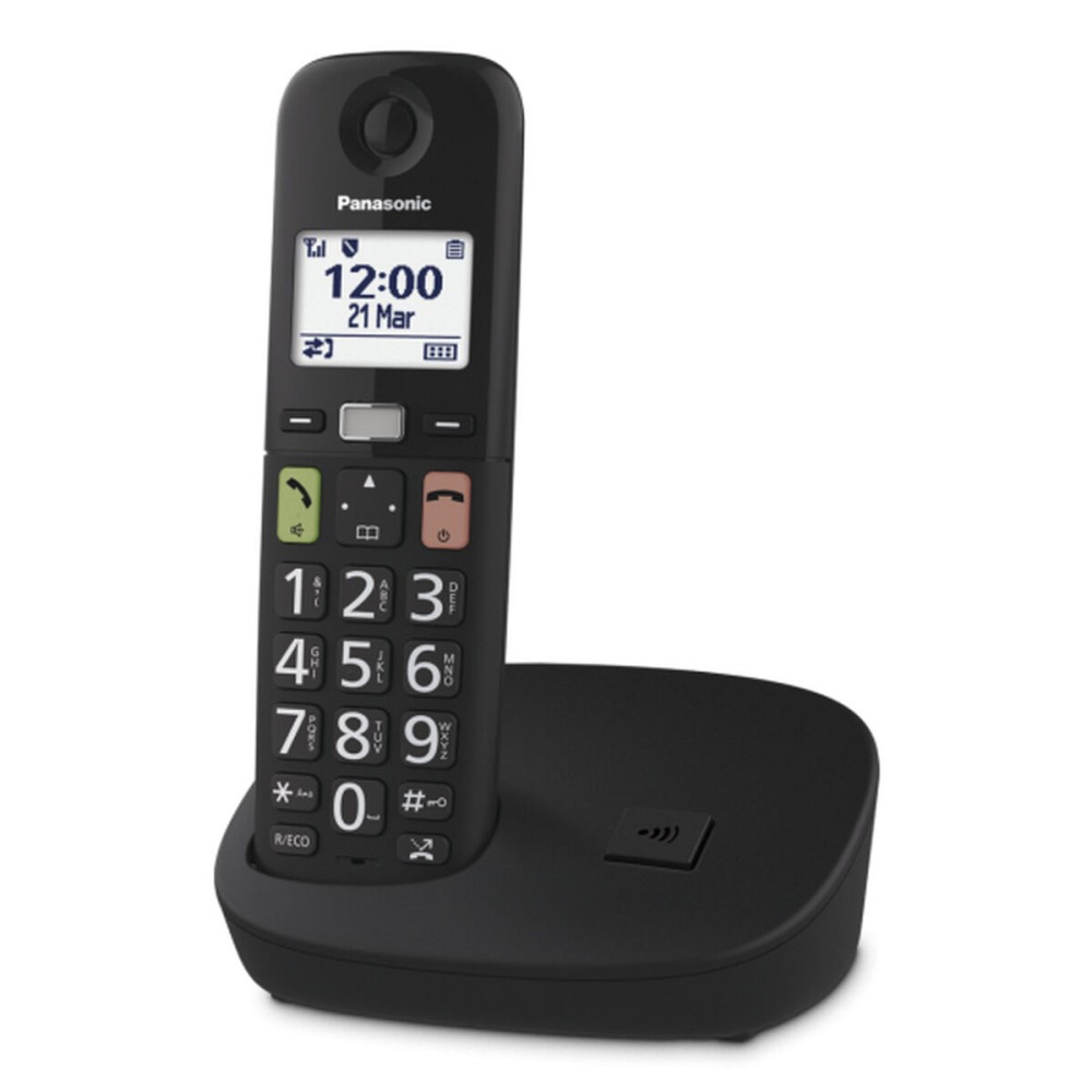 Téléphone Sans Fil Panasonic KX-TGU112EXB Noir