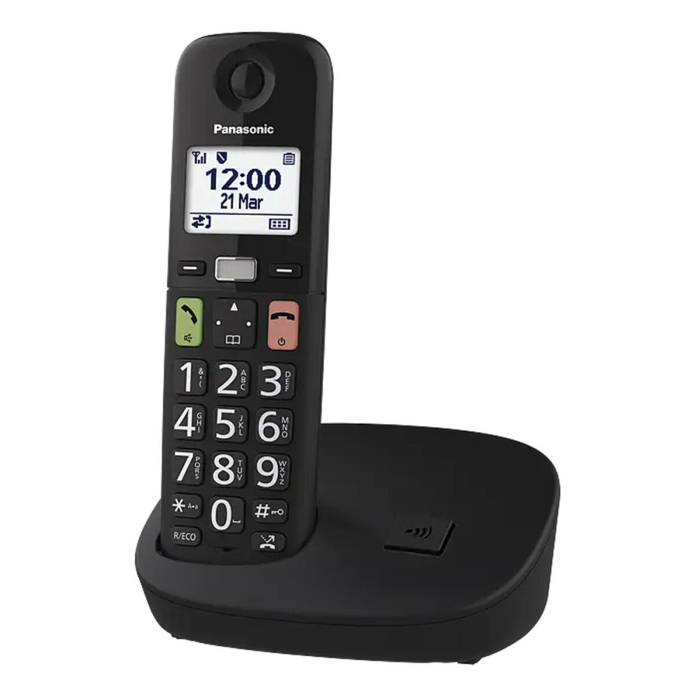 Téléphone Sans Fil Panasonic KX-TGU112EXB Noir