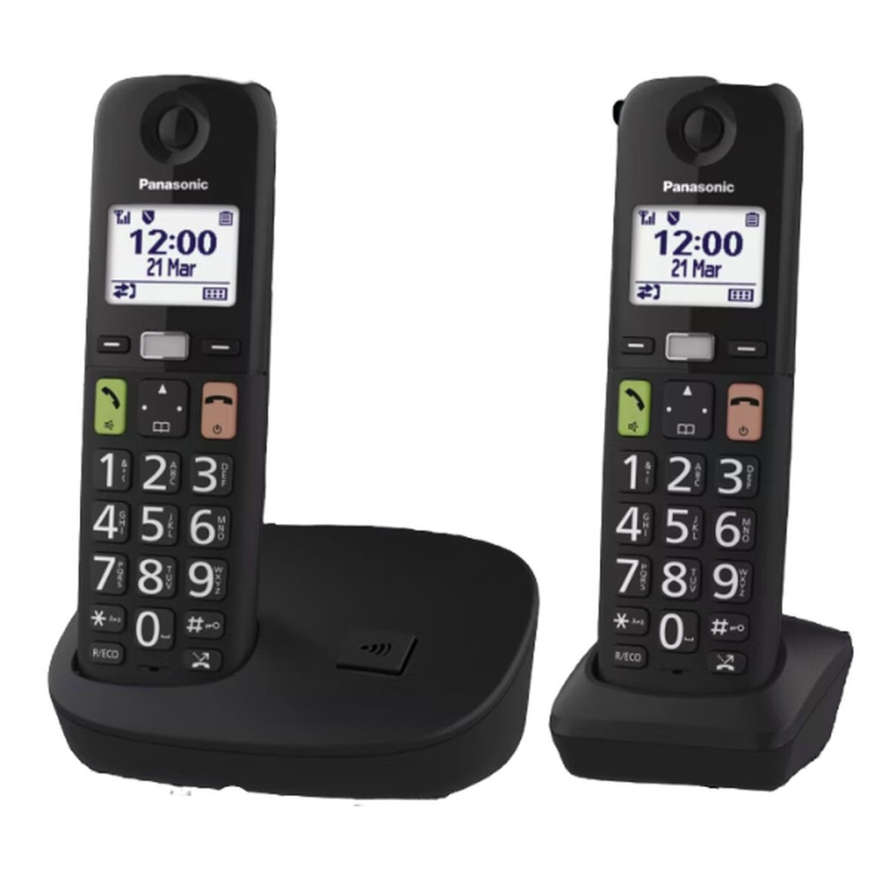 Téléphone Sans Fil Panasonic KX-TGU112EXB Noir