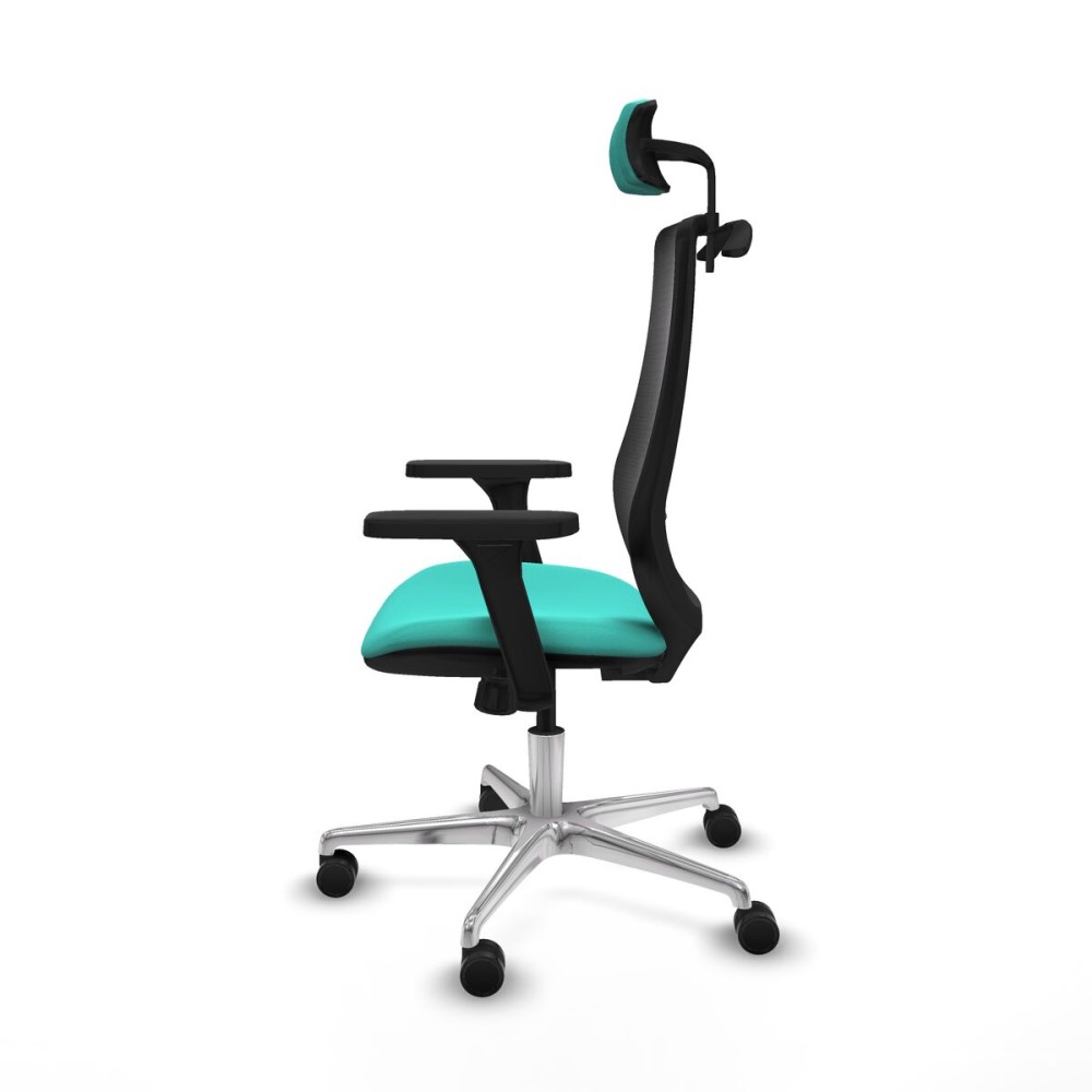 Chaise de Bureau avec Appui-tête Mardos Piqueras y Crespo D086N2H Turquoise