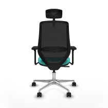 Chaise de Bureau avec Appui-tête Mardos Piqueras y Crespo D086N2H Turquoise