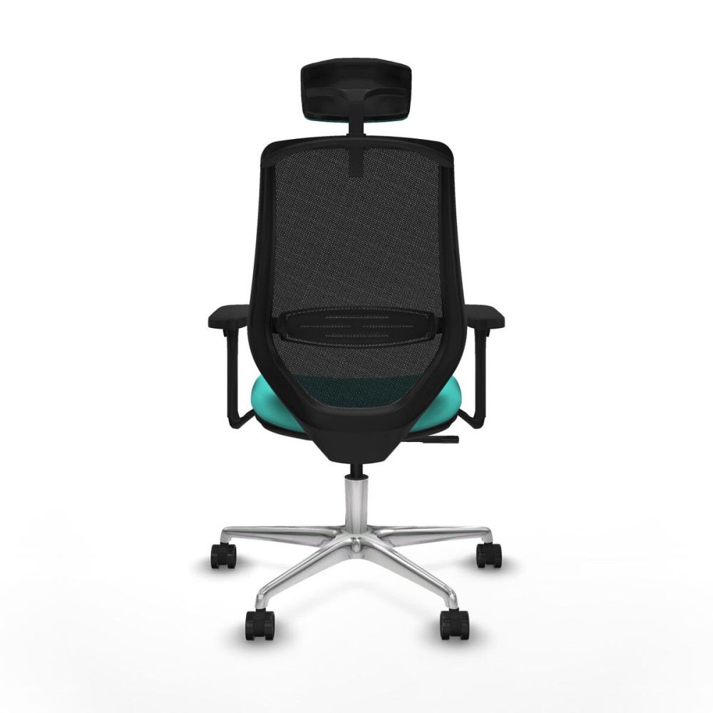 Chaise de Bureau avec Appui-tête Mardos Piqueras y Crespo D086N2H Turquoise