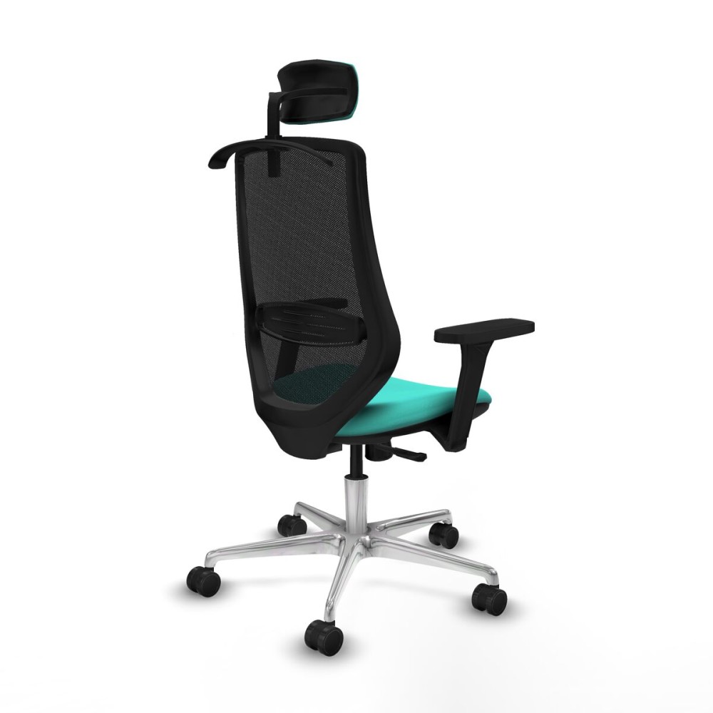 Chaise de Bureau avec Appui-tête Mardos Piqueras y Crespo D086N2H Turquoise