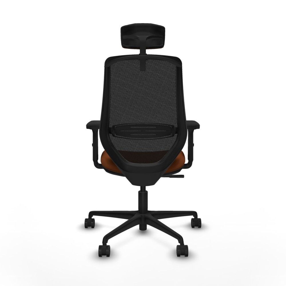 Chaise de Bureau avec Appui-tête Mardos Piqueras y Crespo D036N2H Marron Noir