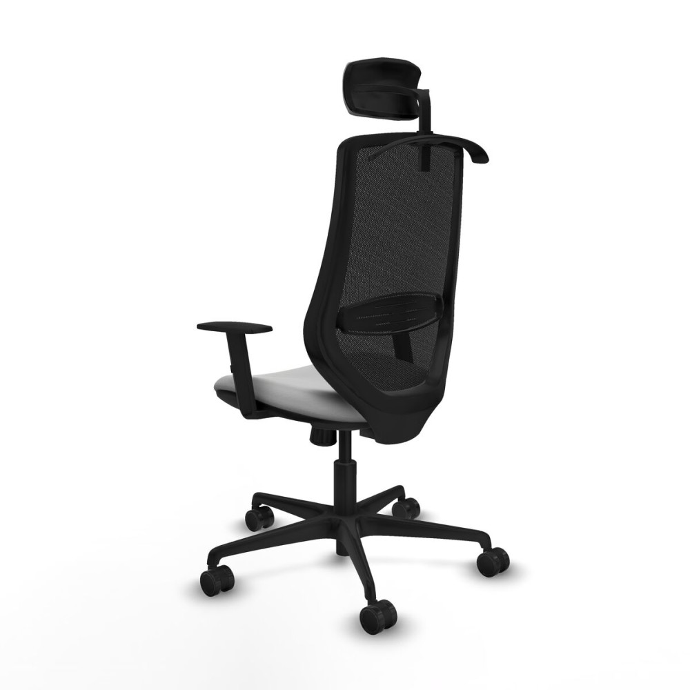 Chaise de Bureau avec Appui-tête Mardos Piqueras y Crespo D036N2H Gris clair