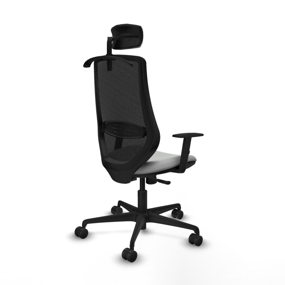 Chaise de Bureau avec Appui-tête Mardos Piqueras y Crespo D036N2H Gris clair