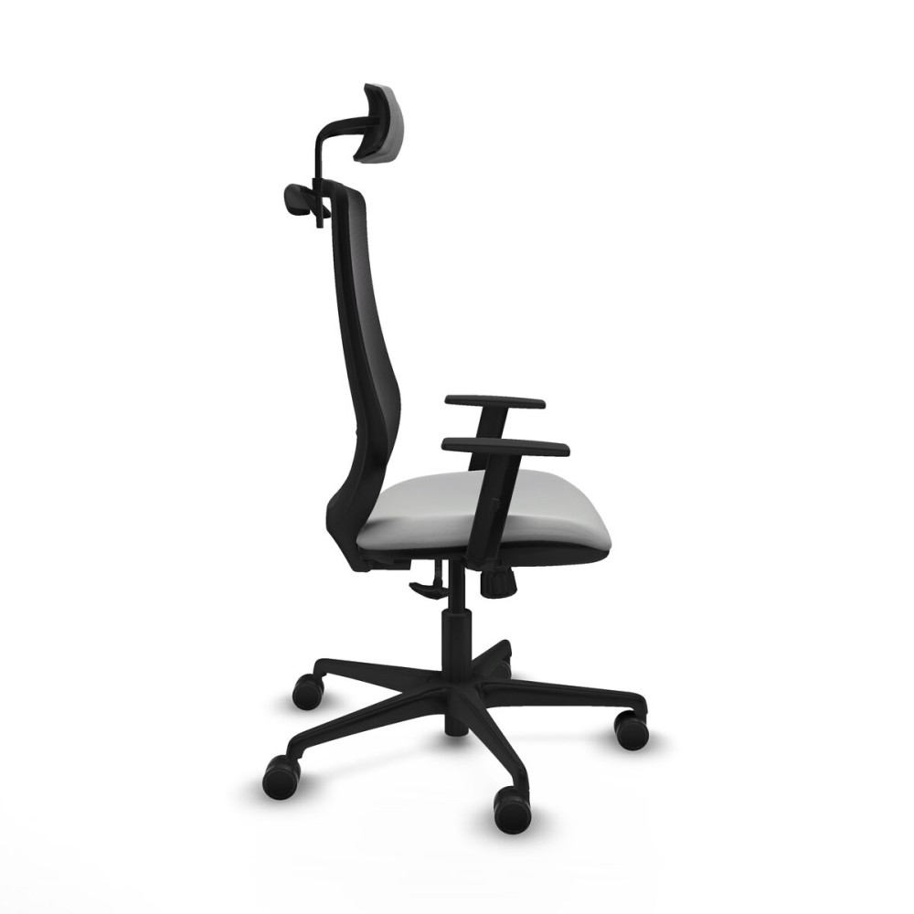 Chaise de Bureau avec Appui-tête Mardos Piqueras y Crespo D036N2H Gris clair
