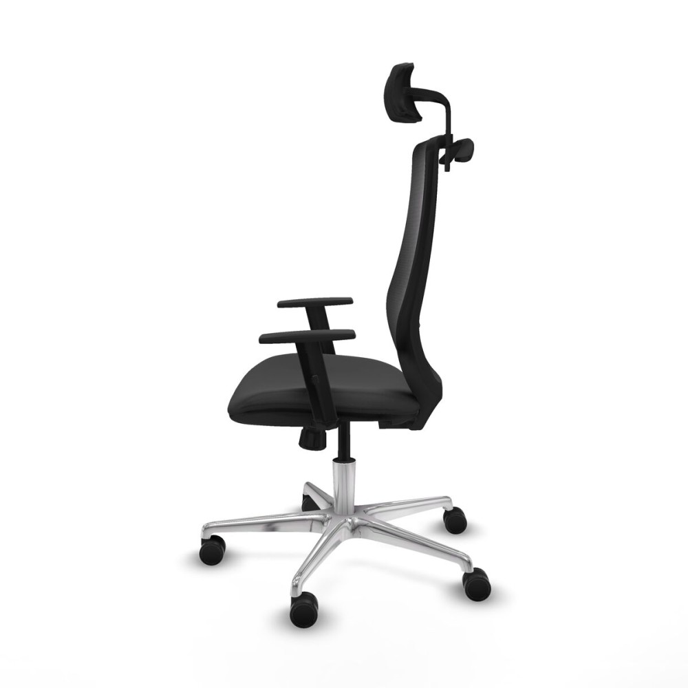 Chaise de Bureau avec Appui-tête Mardos Piqueras y Crespo D086N2H Gris foncé