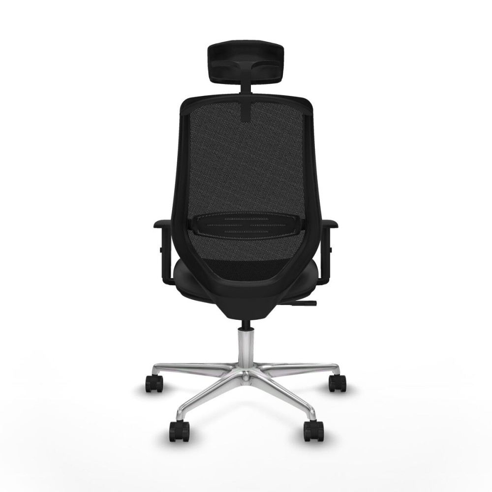 Chaise de Bureau avec Appui-tête Mardos Piqueras y Crespo D086N2H Gris foncé