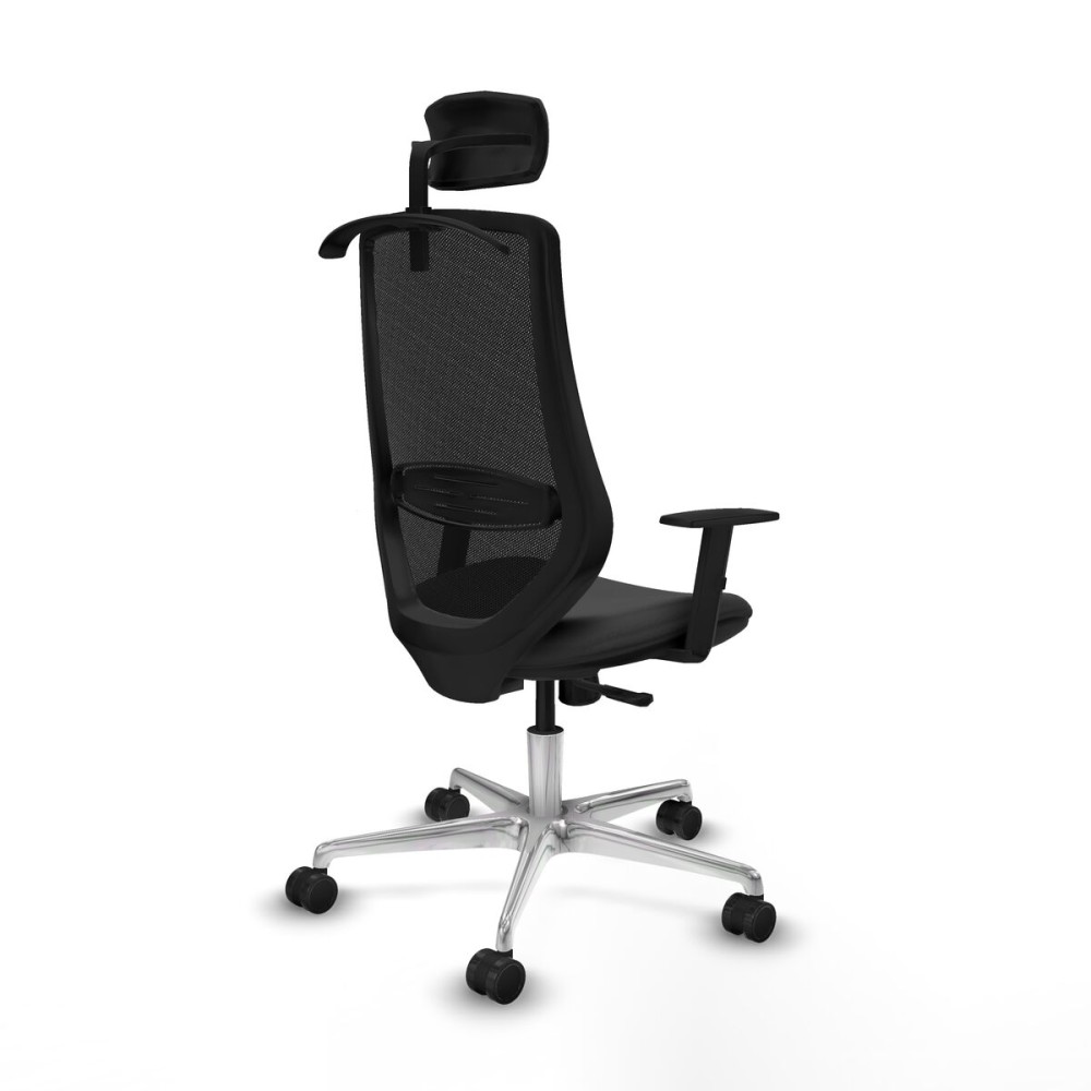 Chaise de Bureau avec Appui-tête Mardos Piqueras y Crespo D086N2H Gris foncé