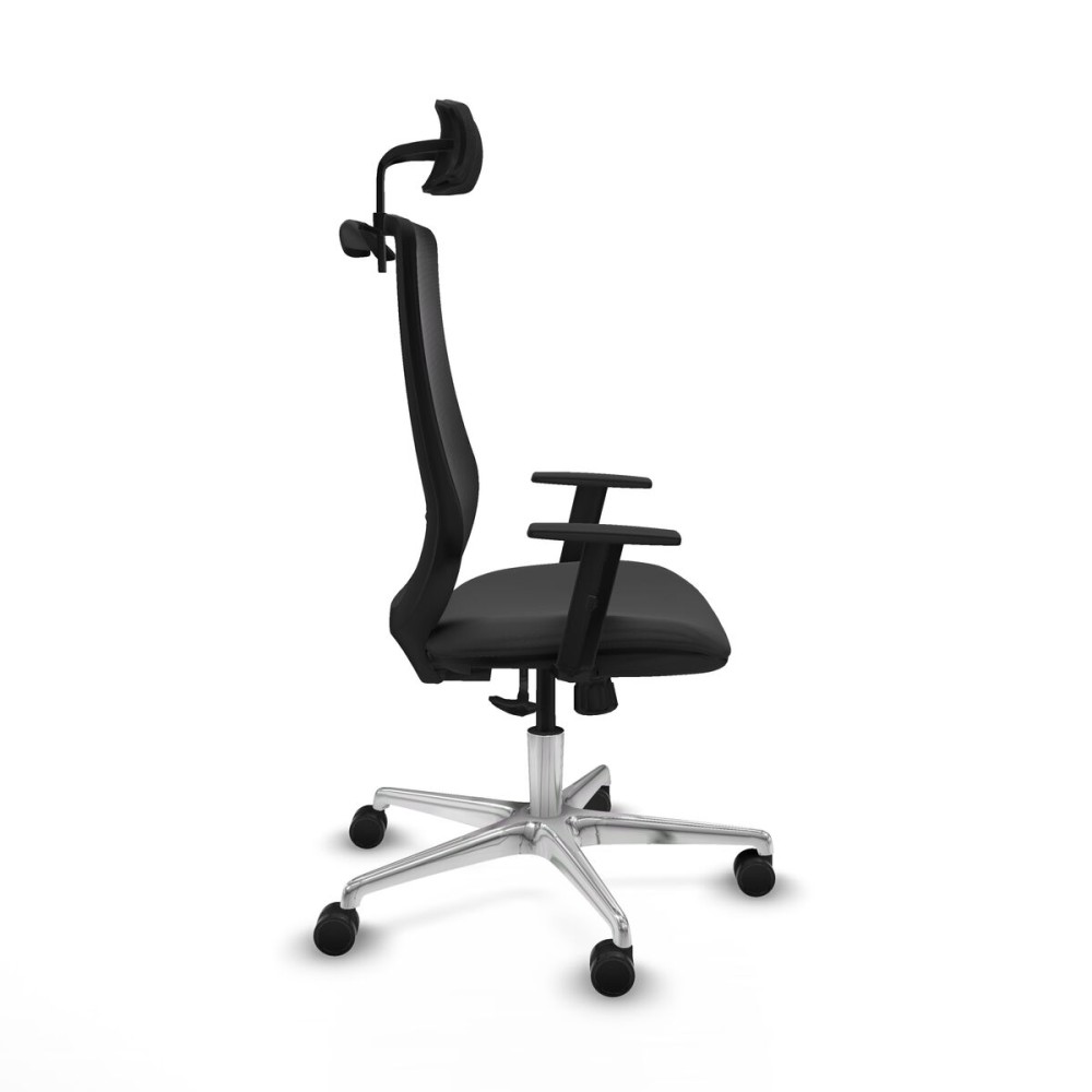 Chaise de Bureau avec Appui-tête Mardos Piqueras y Crespo D086N2H Gris foncé