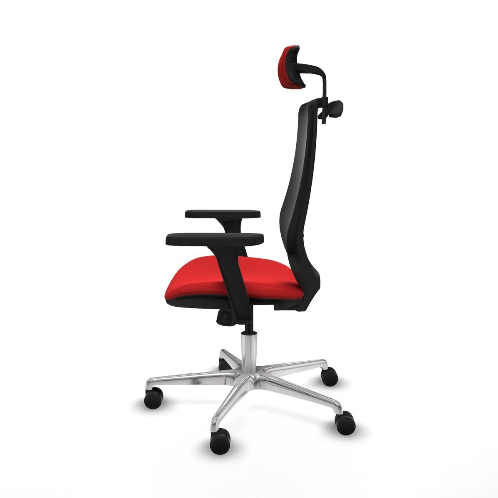 Chaise de Bureau avec Appui-tête Mardos Piqueras y Crespo D086N2H Rouge