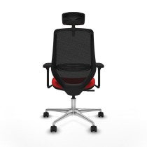 Chaise de Bureau avec Appui-tête Mardos Piqueras y Crespo D086N2H Rouge