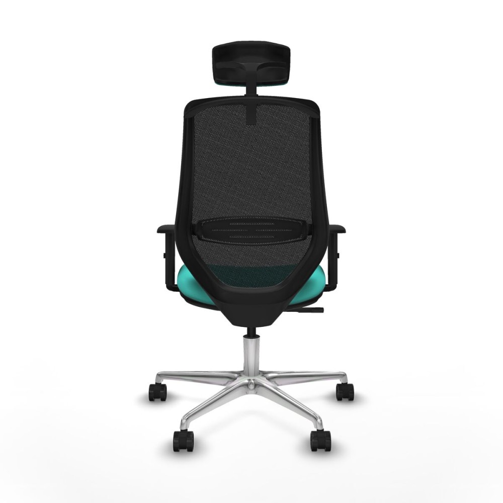Chaise de Bureau avec Appui-tête Mardos Piqueras y Crespo D086N2H Turquoise